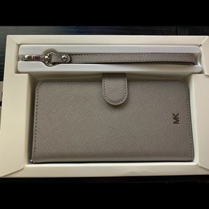Michael Kors Folio Phone Case with strap